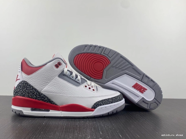 Cheap DN3707-160 Fire Jordan 3 OG Air Red 0805